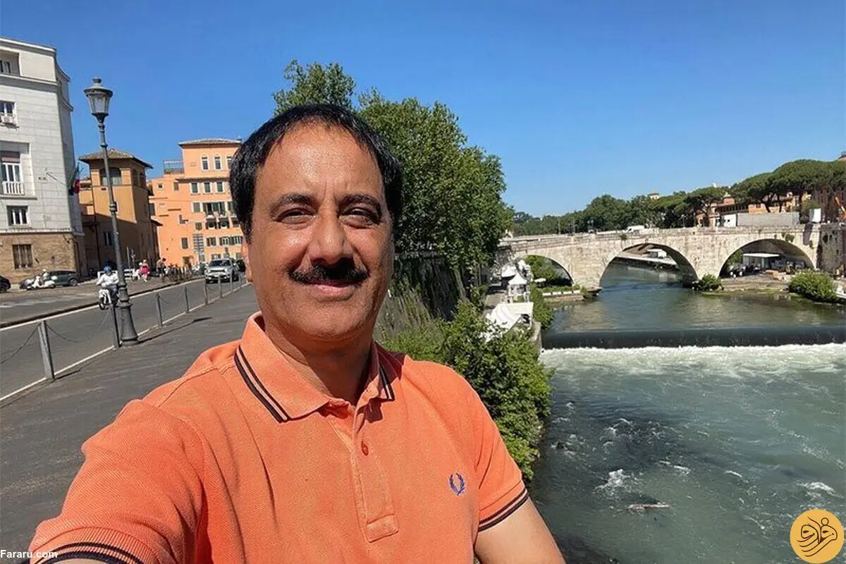 (عکس) چه کیفی کند حمید معصومی‌نژاد در رم!