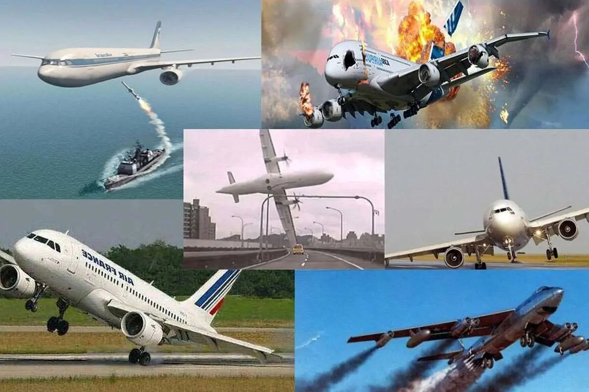 (ویدئو) عجیبترین سوانح هوایی دنیا؛ تصادف هواپیما با مردم!