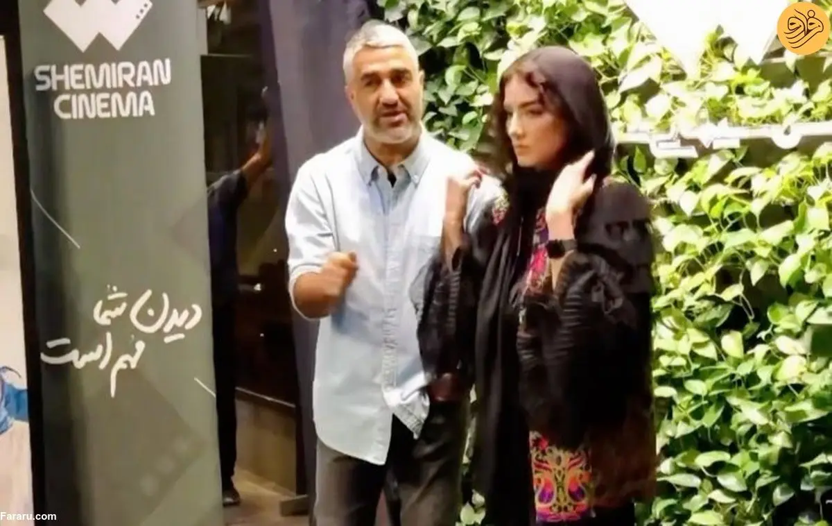 (ویدئو) پژمان جمشیدی و پرديس پورعابدینی در اکران فیلم بی مادر