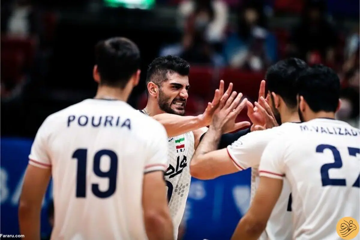 والیبال ایران قهرمانی آسیا را با برد آغاز کرد