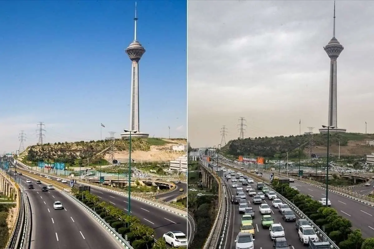 شاخص آلودگی بر روی ۱۳۰؛ هوای تهران برای گروههای حساس ناسالم شد