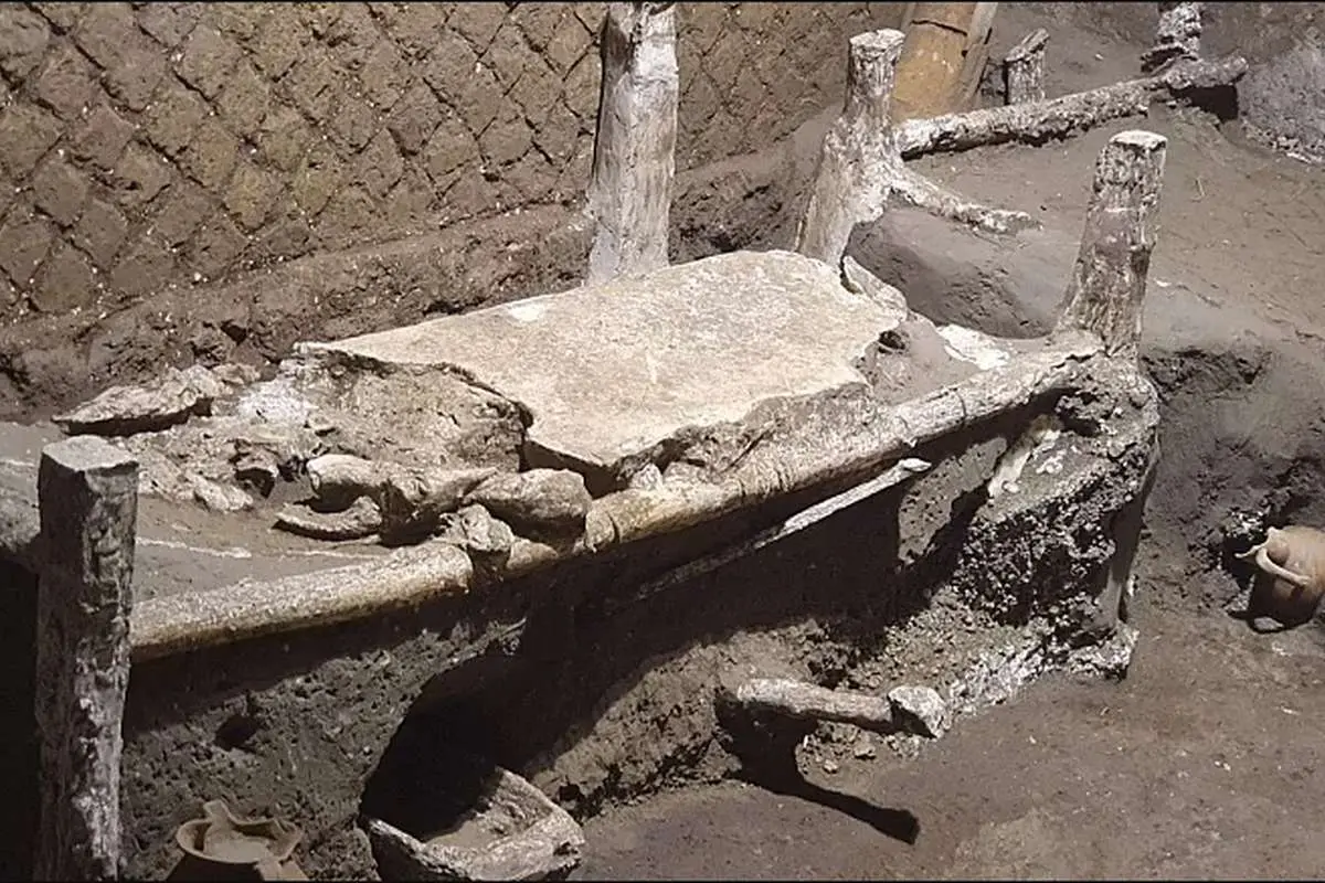 (عکس) در اتاق خواب دو هزارساله بردگان خبری از غل و زنجیر نیست