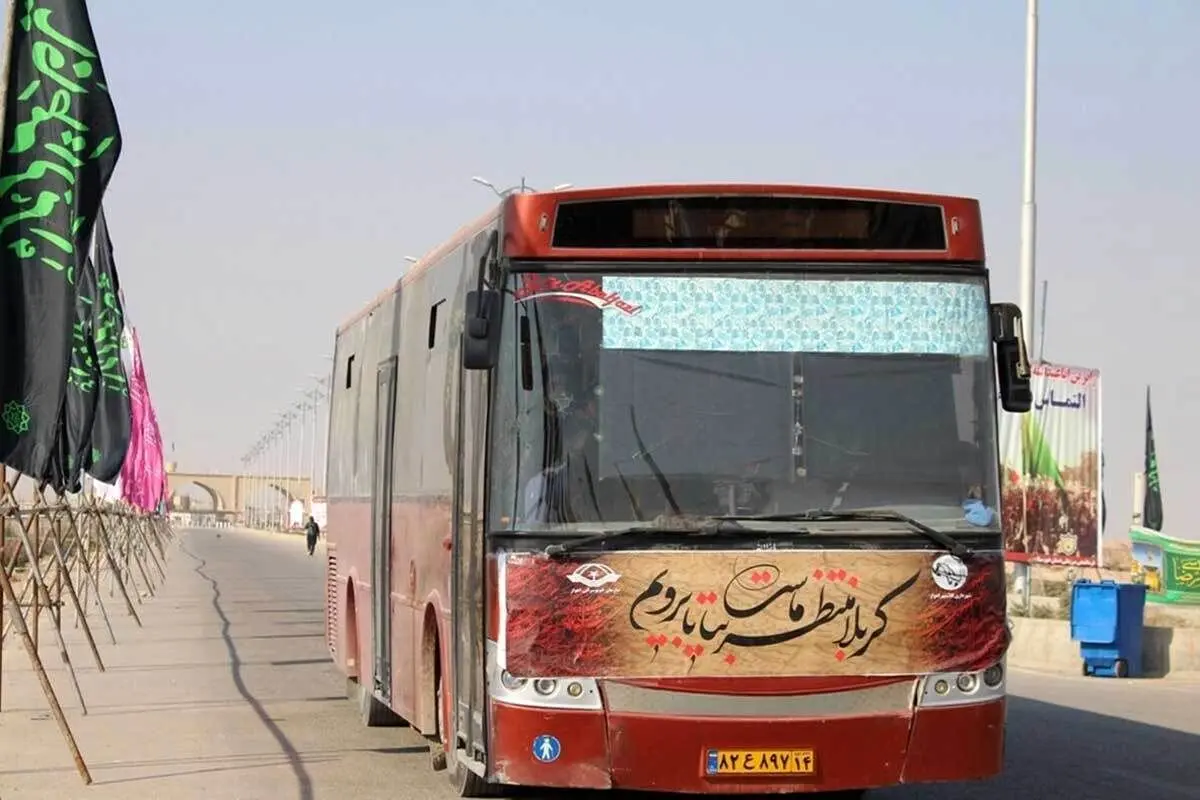 (اینفوگرافیک) نرخ بلیت اتوبوس از تهران به مرز عراق برای زوار