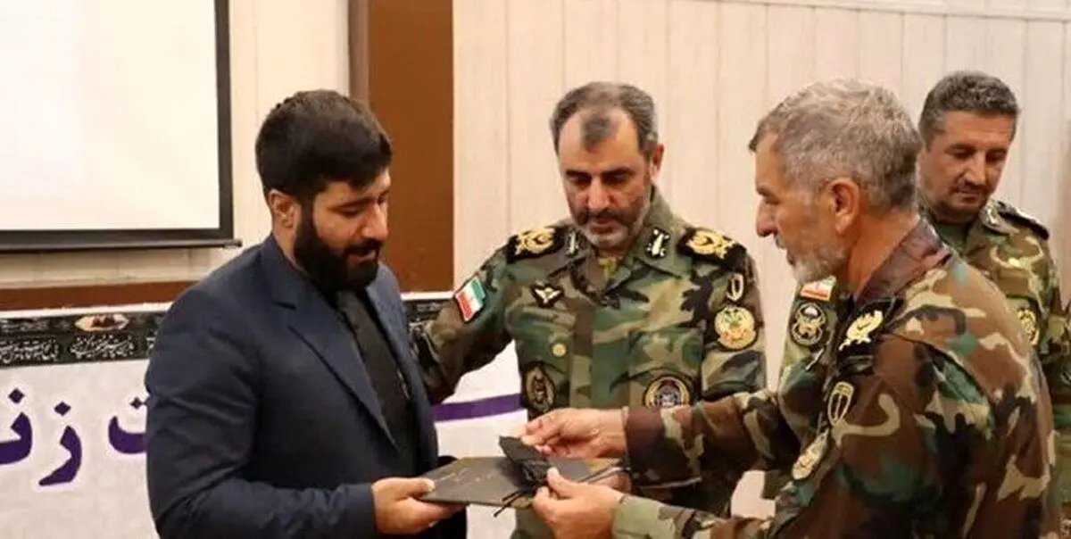 (تصویر) مدافع حرم شاهچراغ تکاور ارتش شد