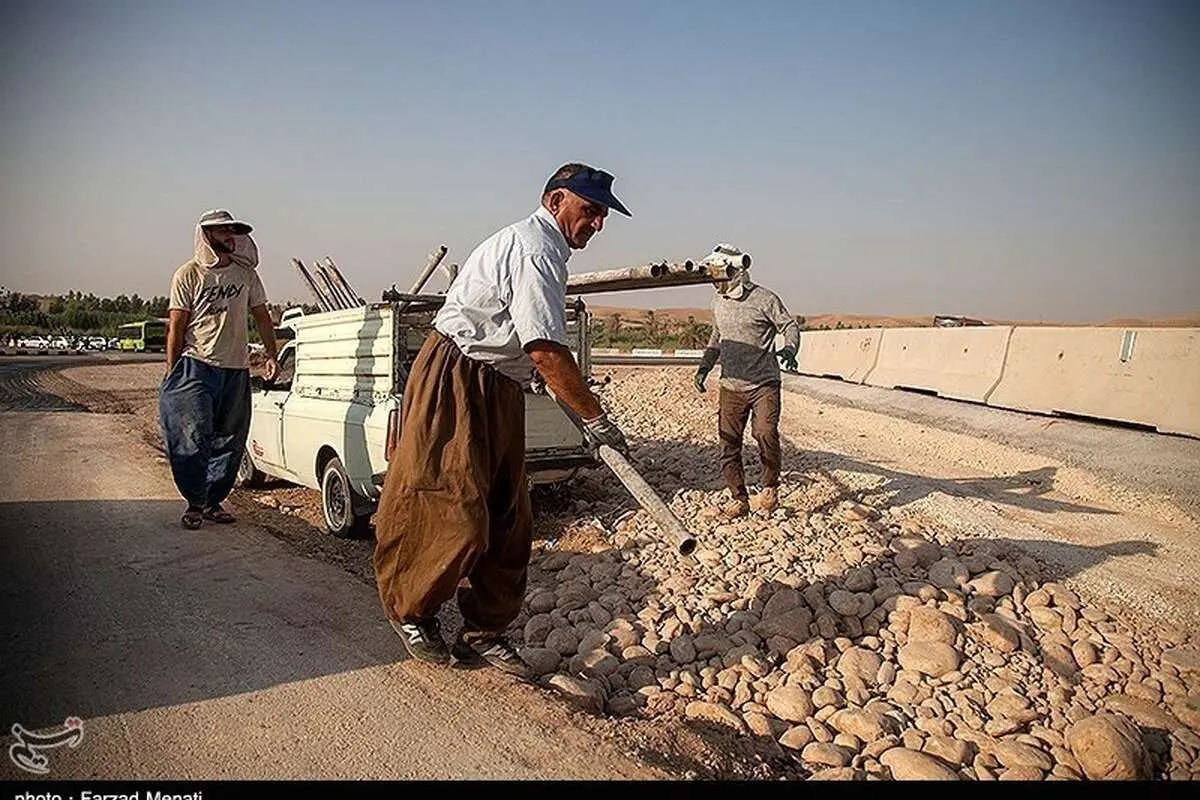 (تصاویر) آمادگی زیرساختهای مرز خسروی در آستانه اربعین