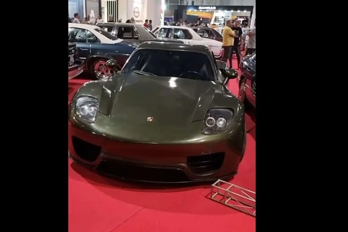 ویدئو دیدنی از پورشه دست ساز در نمایشگاه مشهد