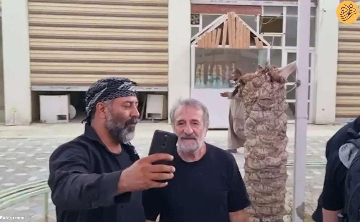 (ویدئو) مهران رجبی در پیاده‌روی اربعین