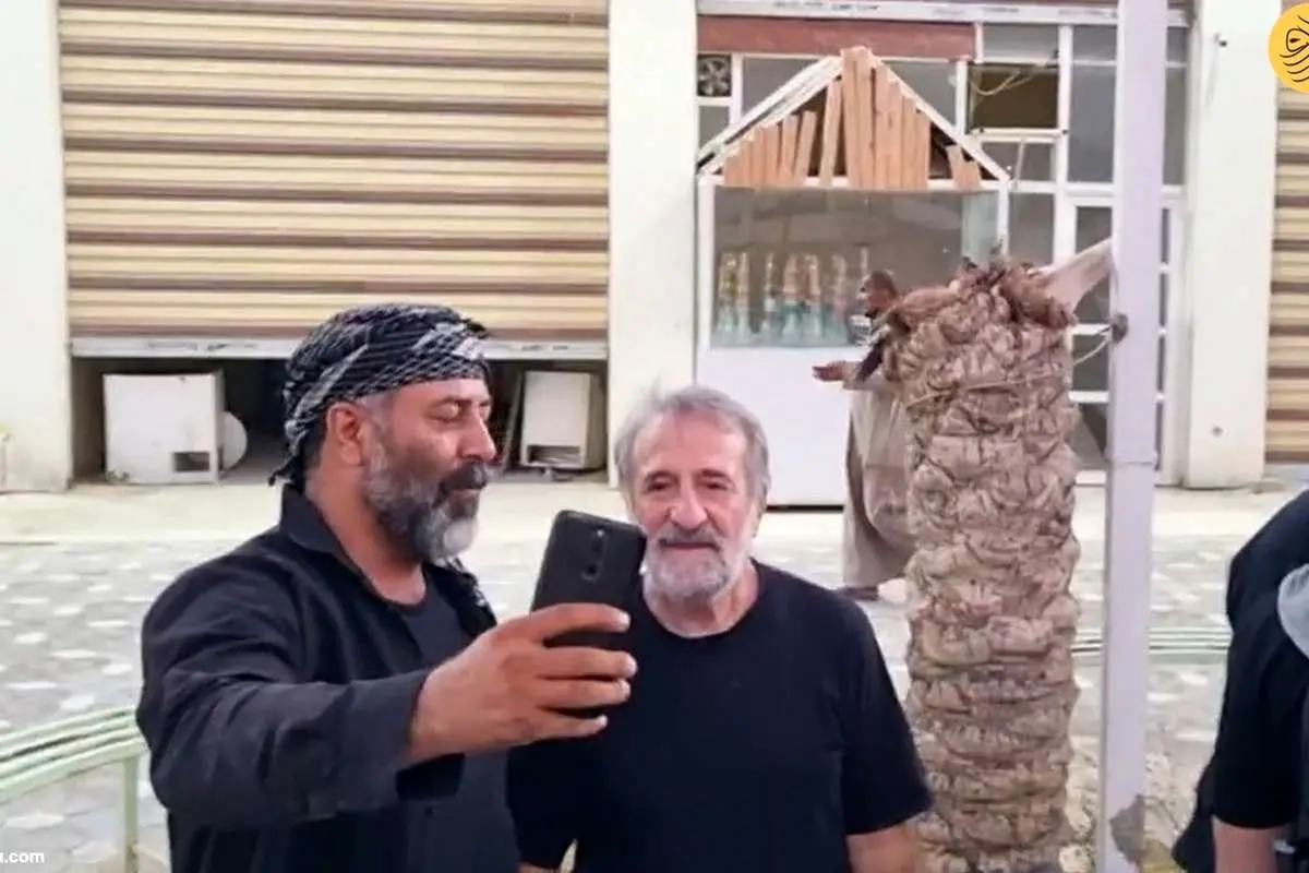 (ویدئو) مهران رجبی در پیاده‌روی اربعین