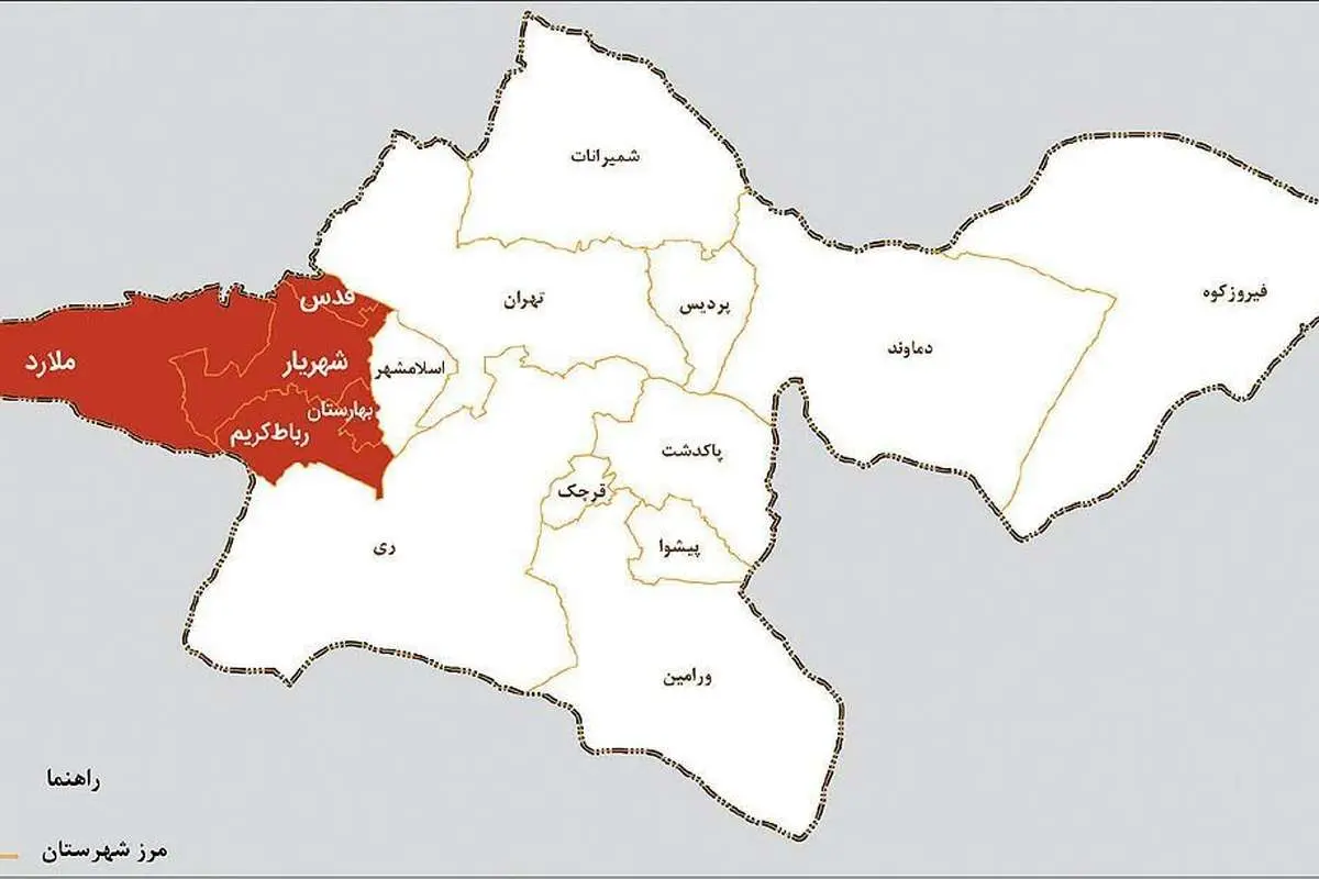 پایتخت پساز تجزیه تهران