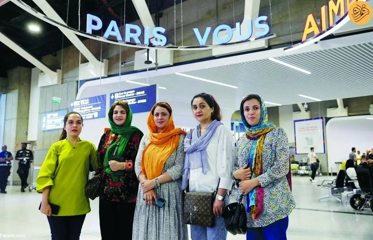 (ویدئو) انتقال پنج زن افغان از پاکستان به پاریس به خاطر «تهدید طالبان»