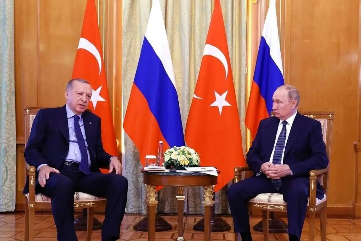 (ویدئو) اعلام جنگ ترکیه به روسیه در دیدار اردوغان و پوتین!