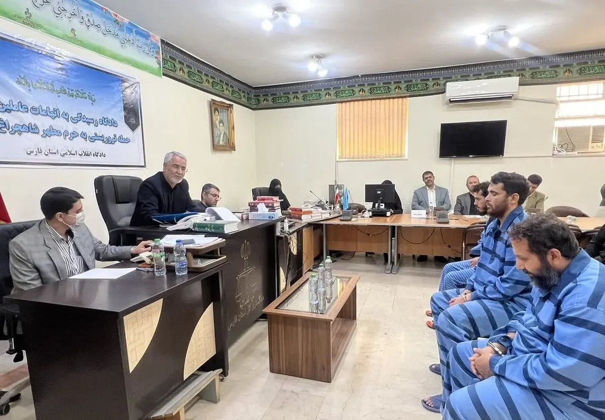 آخرین جلسه دفاع متهمان حمله تروریستی حرم شاهچراغ
