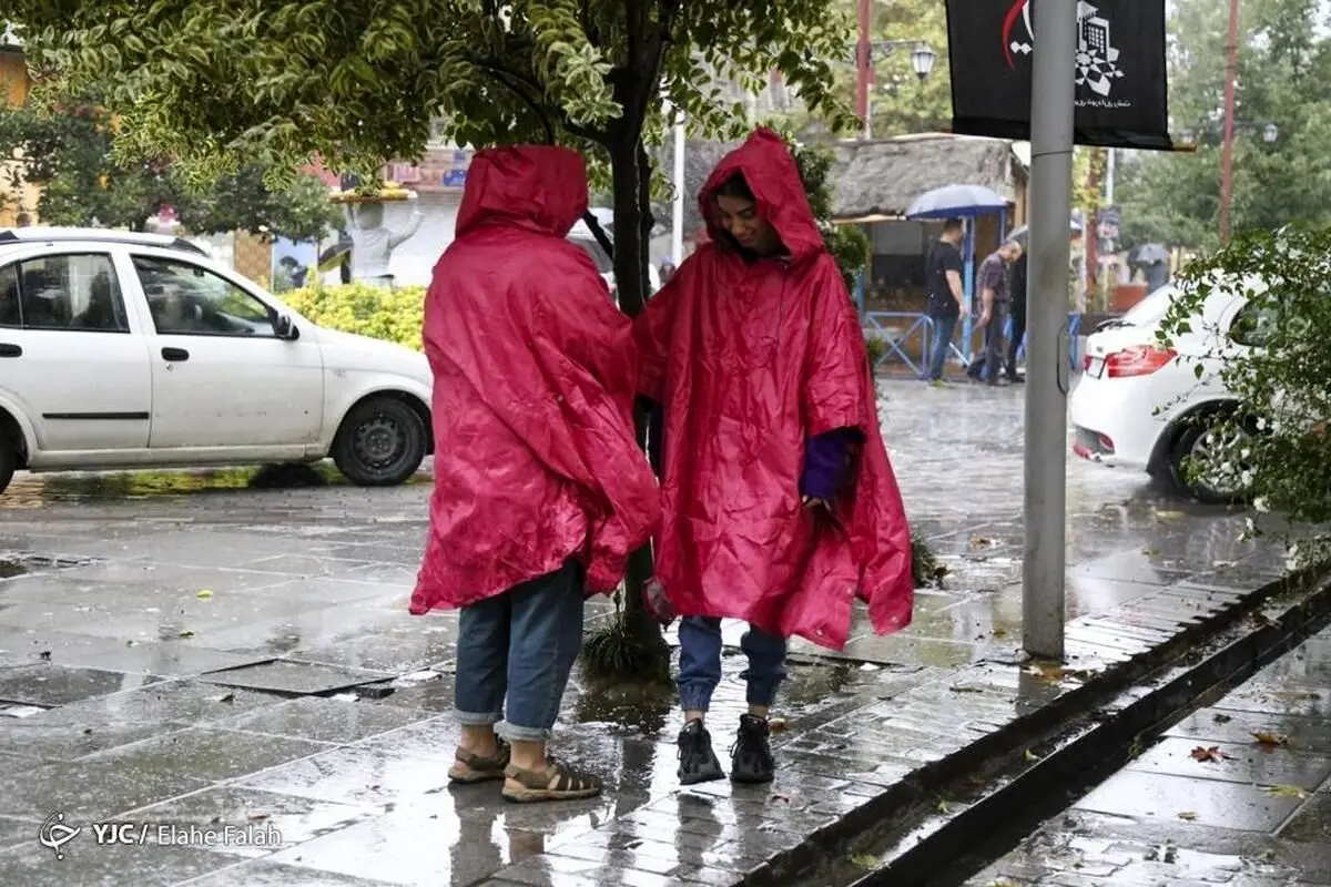 (تصاویر) بدرقه تابستان با بارش باران