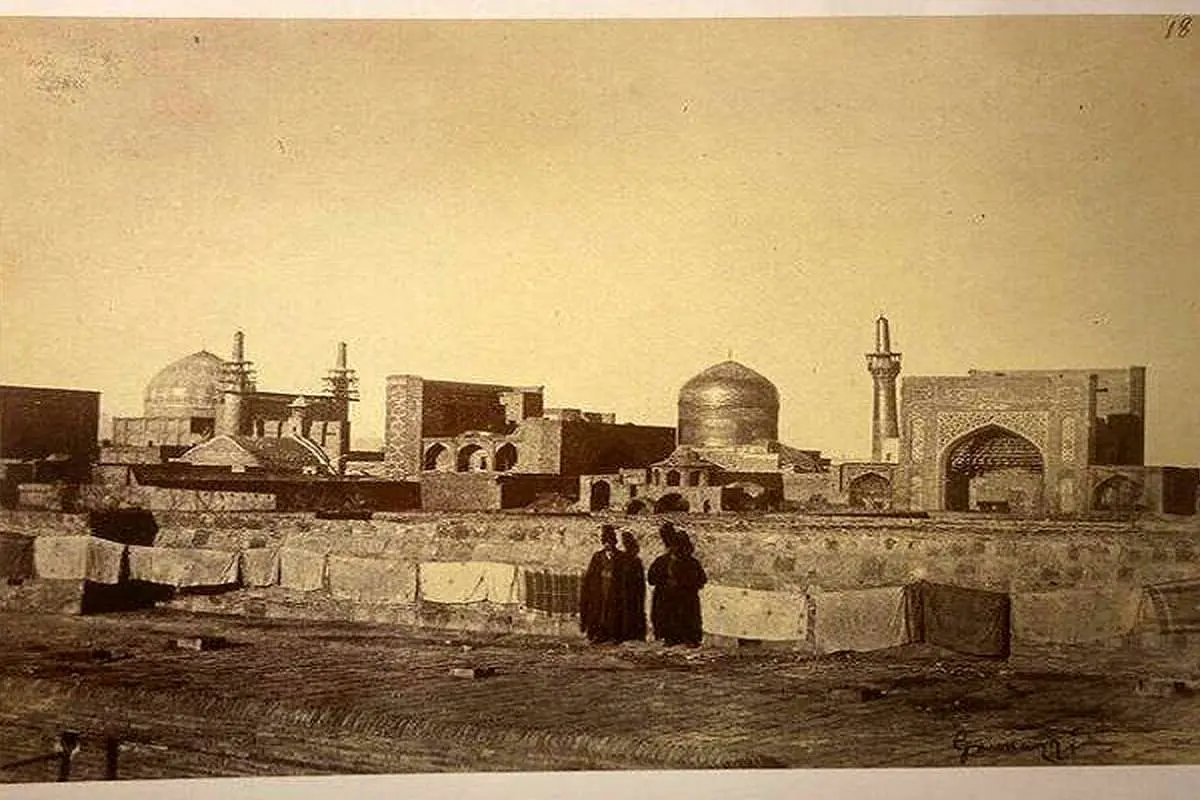 اولین تصاویر از حرم امام رضا (ع) در ۱۶۵ سال پیش را ببینید