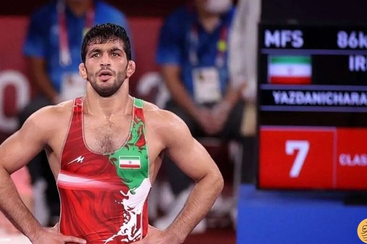 (ویدیو) حسن یزدانی حریفش را ضربه‌فنی کرد