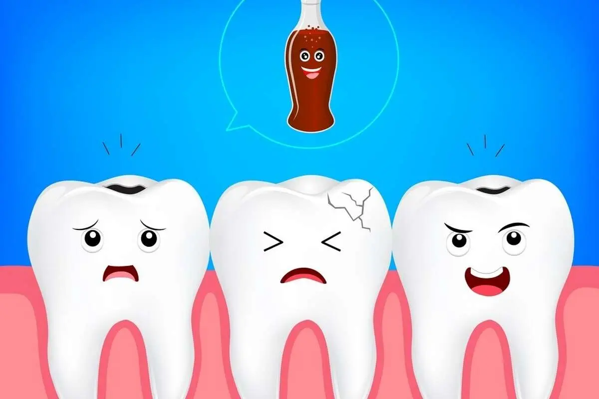 نوشابه این بلا را بر سر دندان میآورد