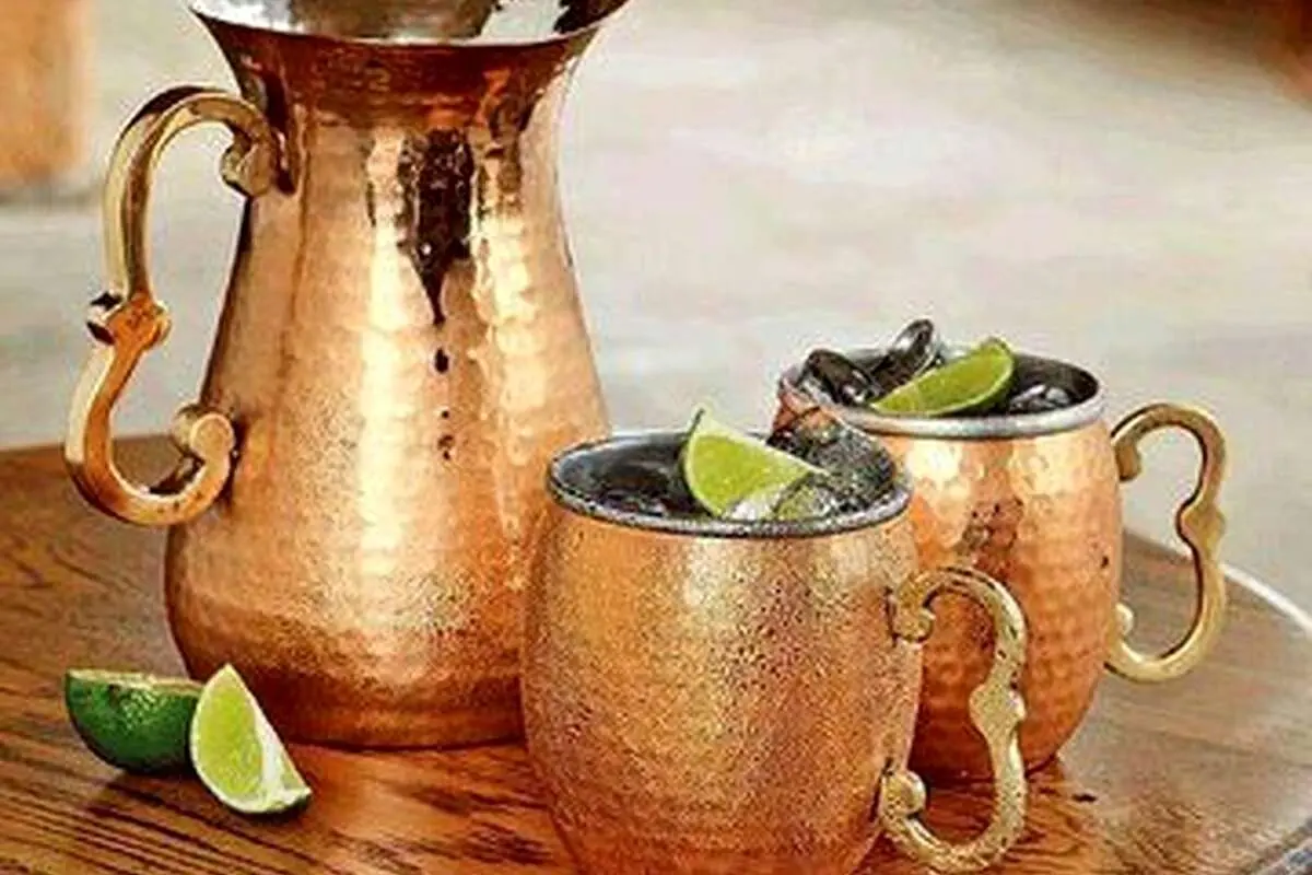 فواید شگفتانگیز نوشیدن آب در ظرف مسی