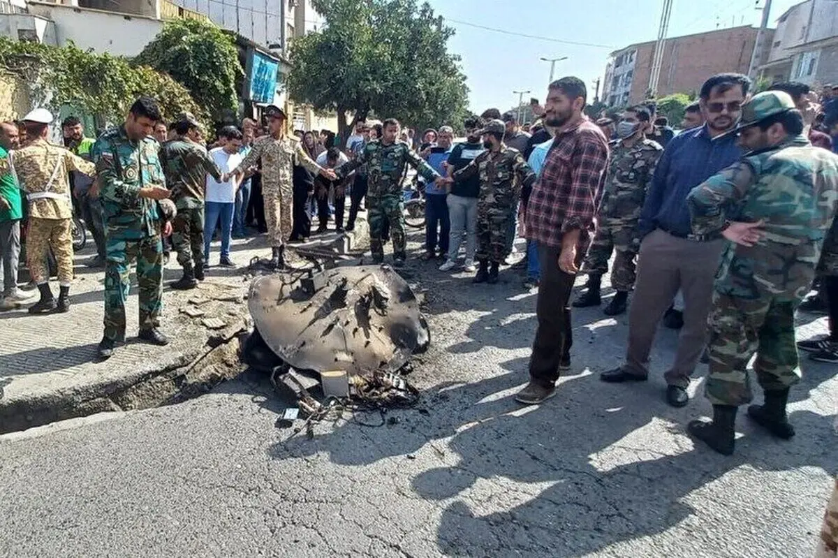 (ویدئو) تصاویر ترسناک از سقوط یک خمپاره داخل ساختمان مسکونی در گرگان
