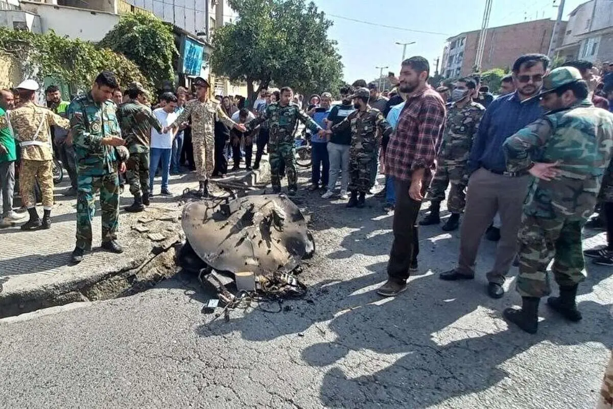 (ویدئو) تصاویر ترسناک از سقوط یک خمپاره داخل ساختمان مسکونی در گرگان