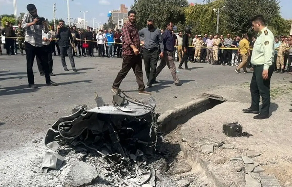 (ویدئو) اولین تصاویر از انفجار یک شی ناشناس در گرگان وسط خیابان
