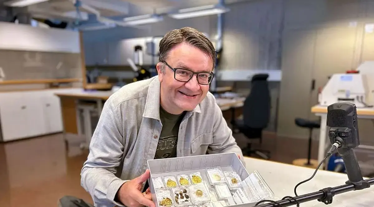 گنج‌یاب آماتور نروژی گنجینه طلای قرن ششم را یافت