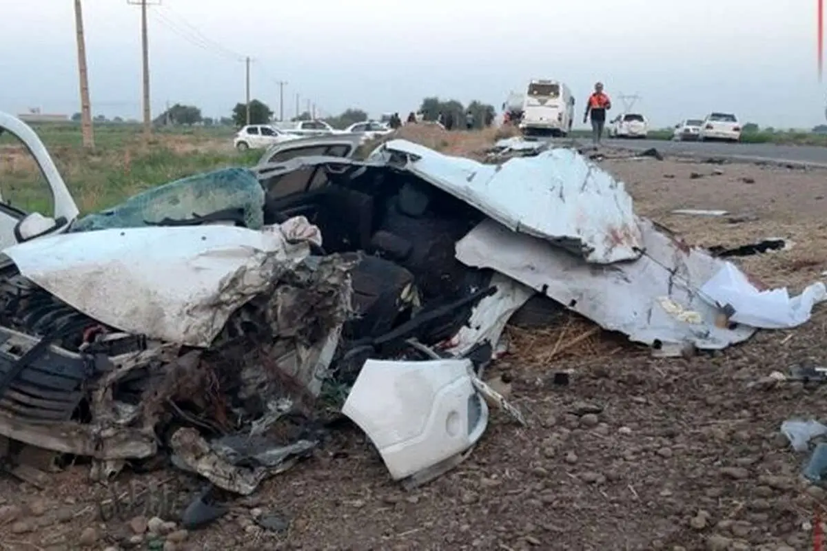 جزئیات تصادف مرگبار اتوبوس با سواری در ایلام؛ تنها بازمانده یک کودک ۳ ساله