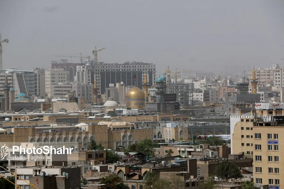 (تصاویر) آلودگی هوا در مشهد