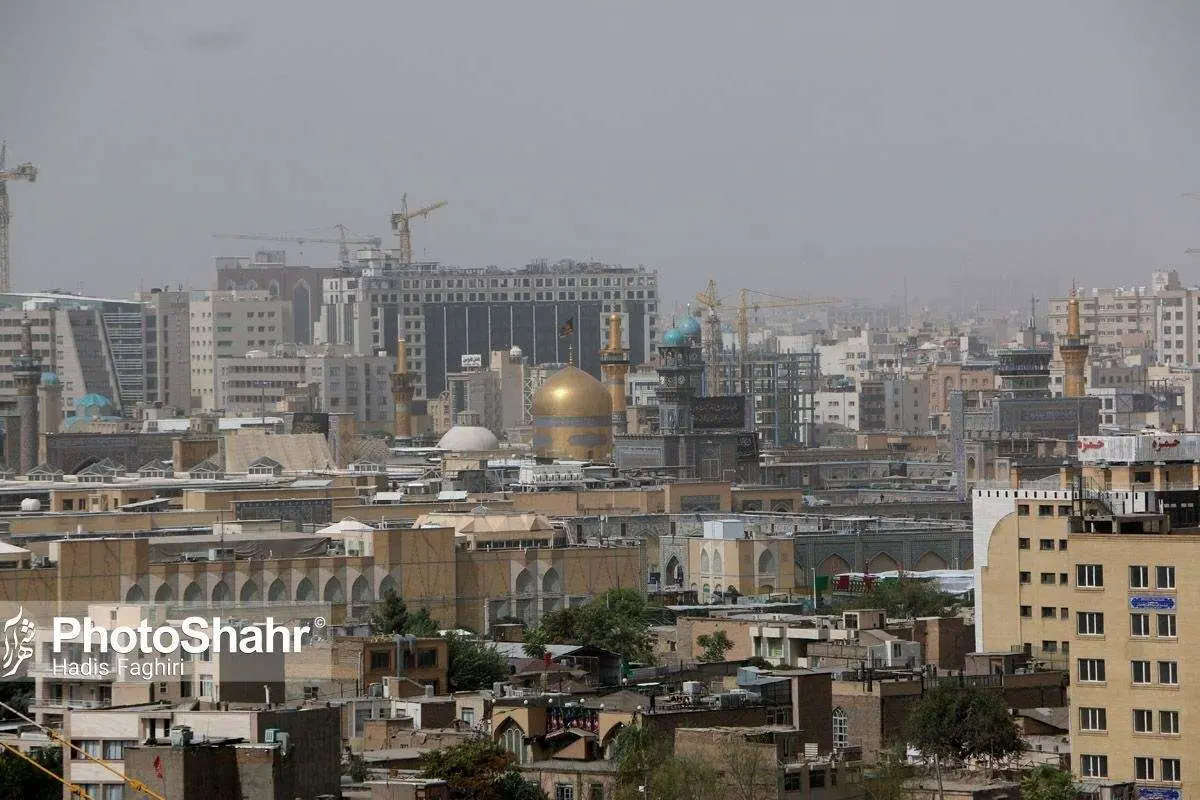 (تصاویر) آلودگی هوا در مشهد