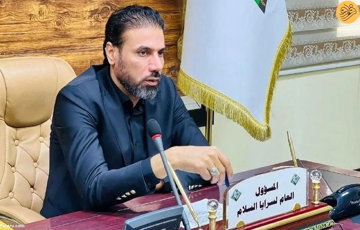 (عکس) اخراج عضو سرایا السلام به علت استقبال گرم از سردار قاآنی؟