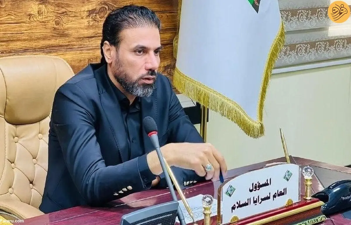 (عکس) اخراج عضو سرایا السلام به علت استقبال گرم از سردار قاآنی؟