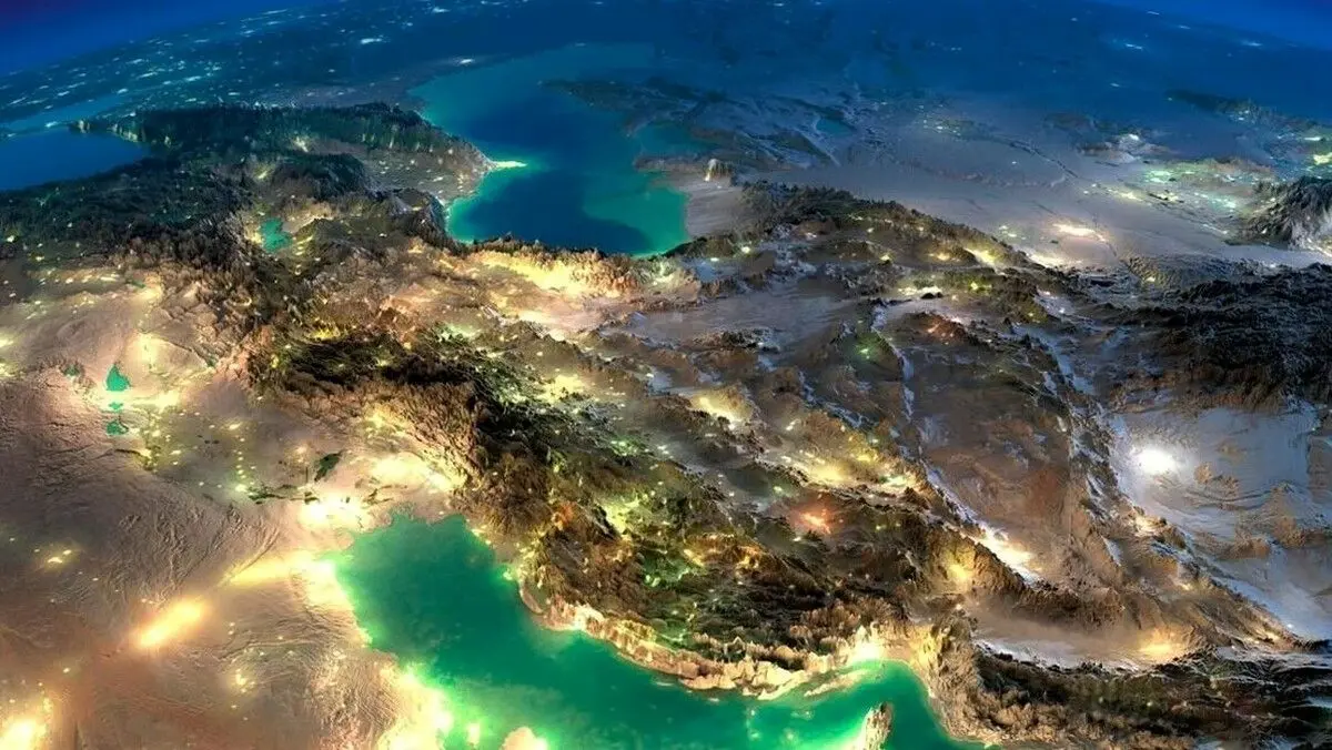 (عکس) روستای عجیبی که نقشه هوایی اش شبیه به نقشه ایران است!