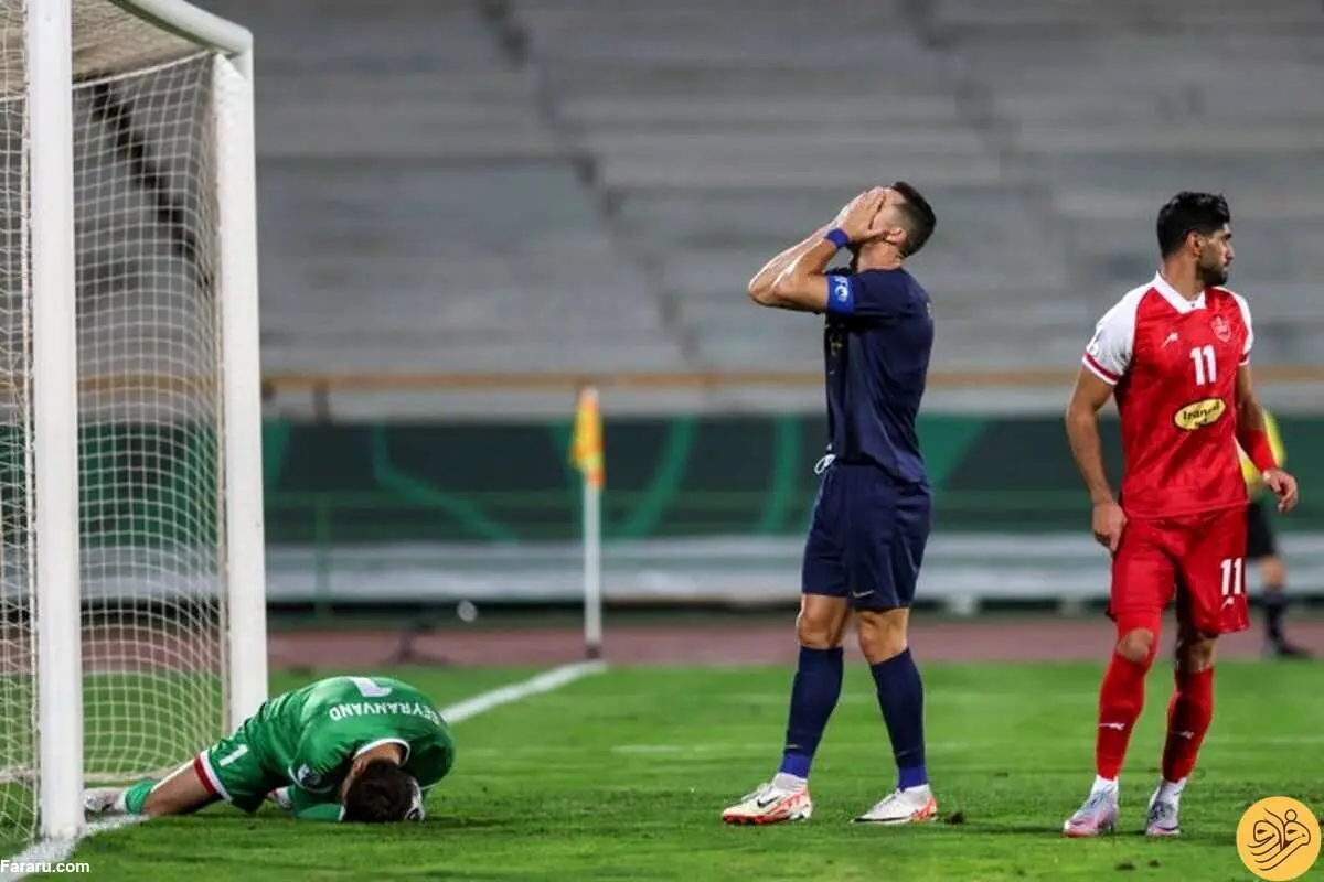 باورنکردنی؛ رونالدو بدترین بازیکن النصر برابر پرسپولیس