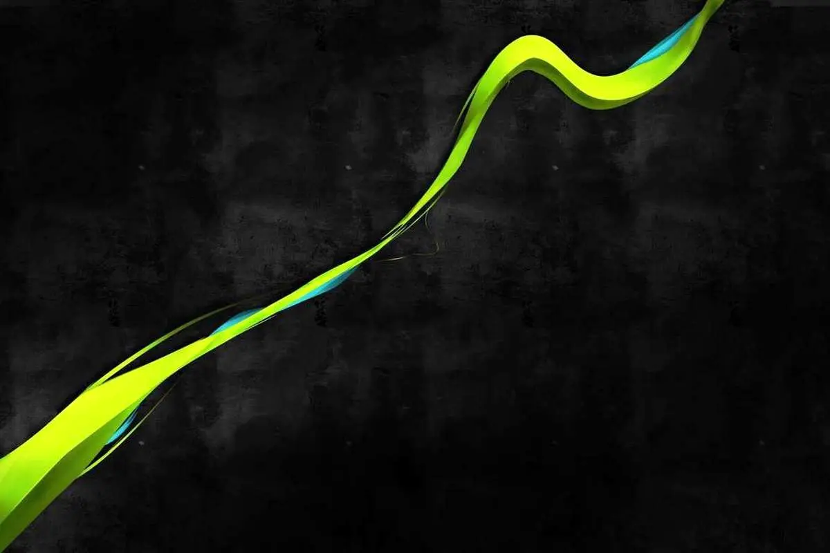 (عکس) آیا این دو خط قرمز انحنا دارند؟