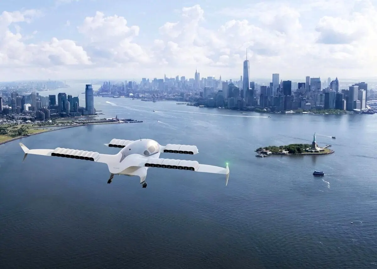 (تصویر) زمان پرواز اولین eVTOL جهان