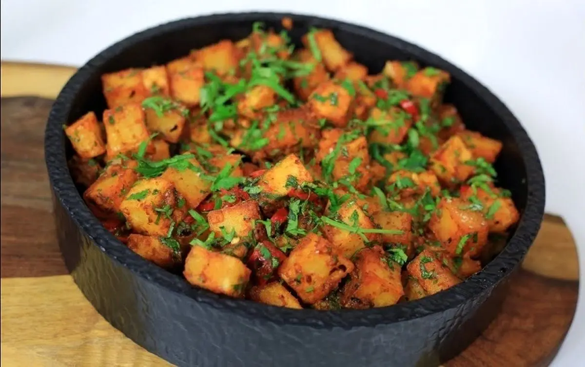 طرز تهیه بطاطا حره عربی