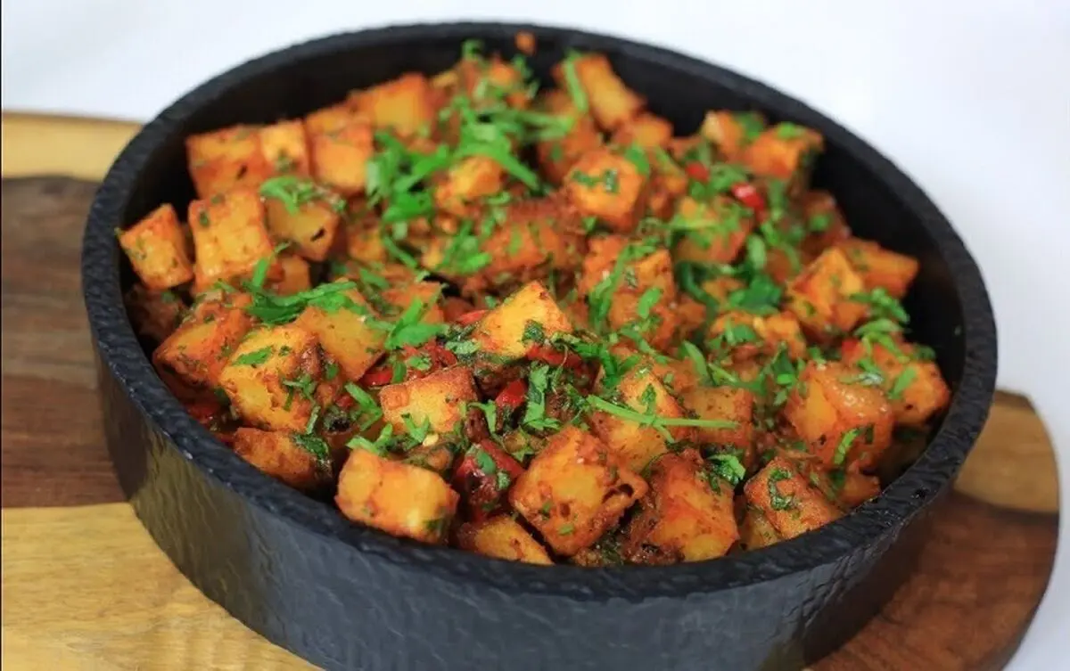 طرز تهیه بطاطا حره عربی