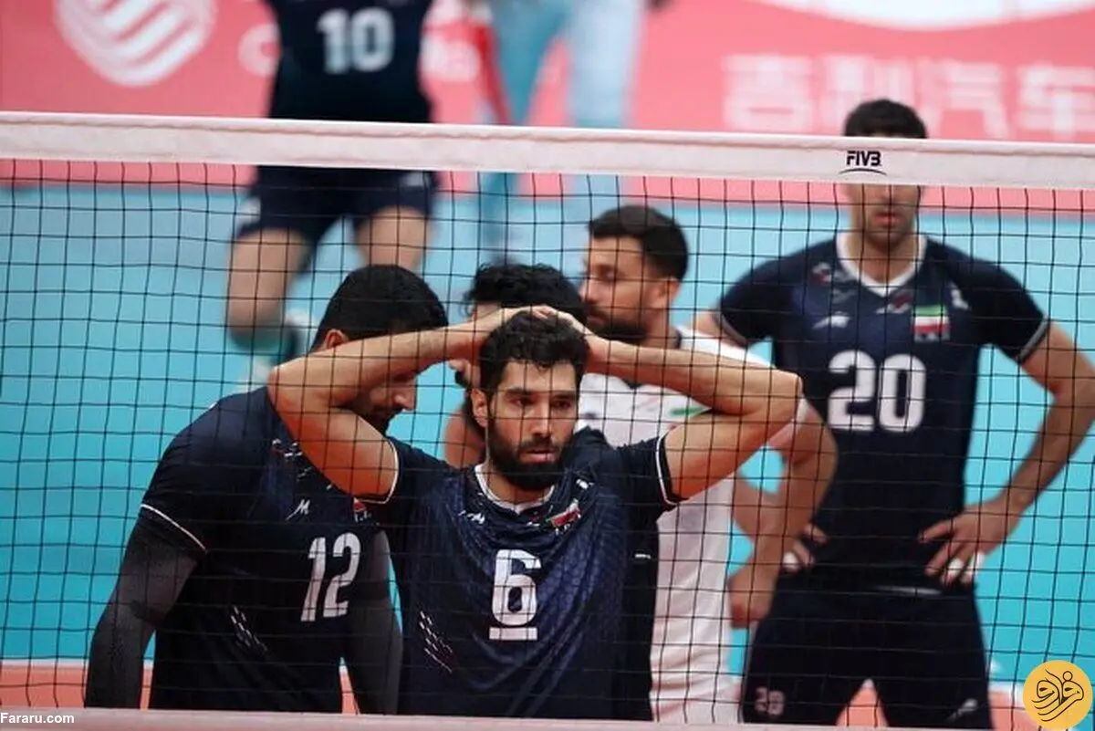 سقوط دوباره والیبال ایران در رنکینگ جهانی