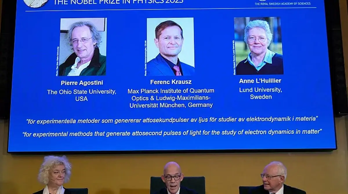 جایزه نوبل فیزیک سال ۲۰۲۳ به چه کسانی رسید؟