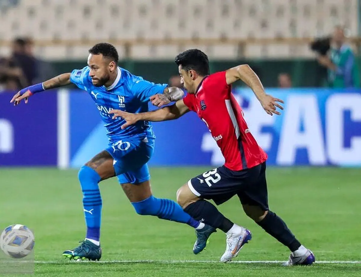 (عکس) جیمی جامپ قائمشهری طرفدار الهلال بود!