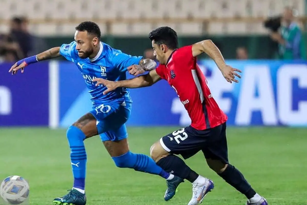 (عکس) جیمی جامپ قائمشهری طرفدار الهلال بود!