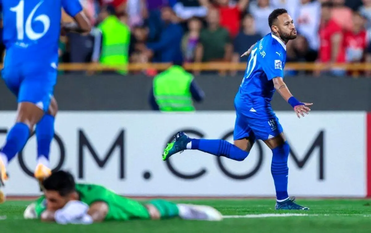 (ویدئو) اولین گل نیمار برای الهلال در آزادی به ثمر رسید