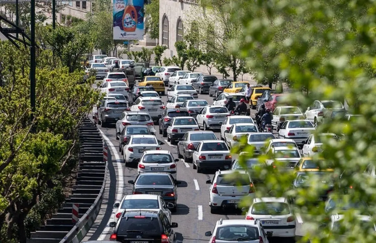 افزایش ۲۰ درصدی ترافیک امروز تهران نسبت به اول مهر