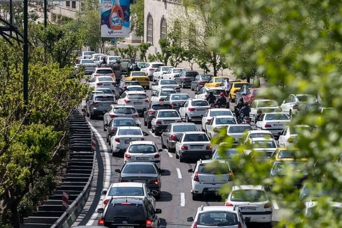 افزایش ۲۰ درصدی ترافیک امروز تهران نسبت به اول مهر