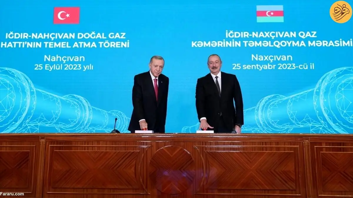 (تصاویر) دیدار اردوغان و علی اف در نخجوان