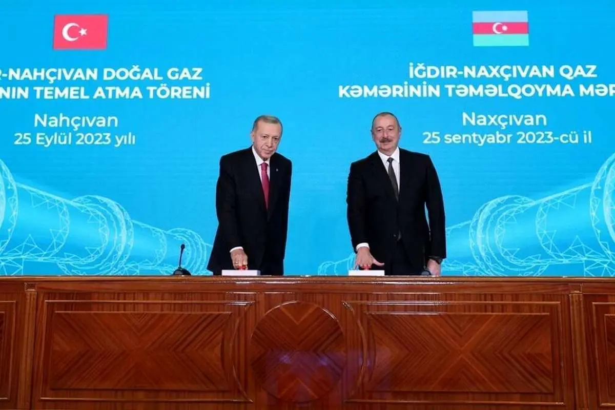 (تصاویر) دیدار اردوغان و علی اف در نخجوان