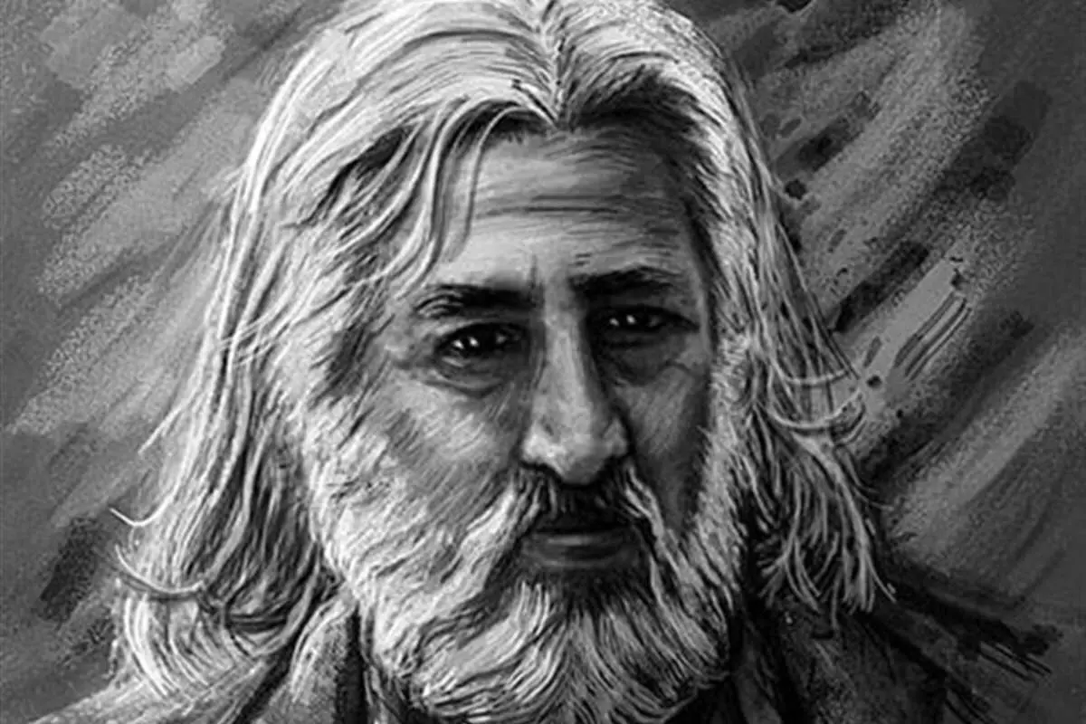 (عکس) نوشته خاص روی سنگ قبرِ شاعر مشهور