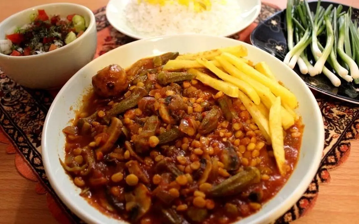 طرز تهیه خورشت بامیه با تمام فوت و فن