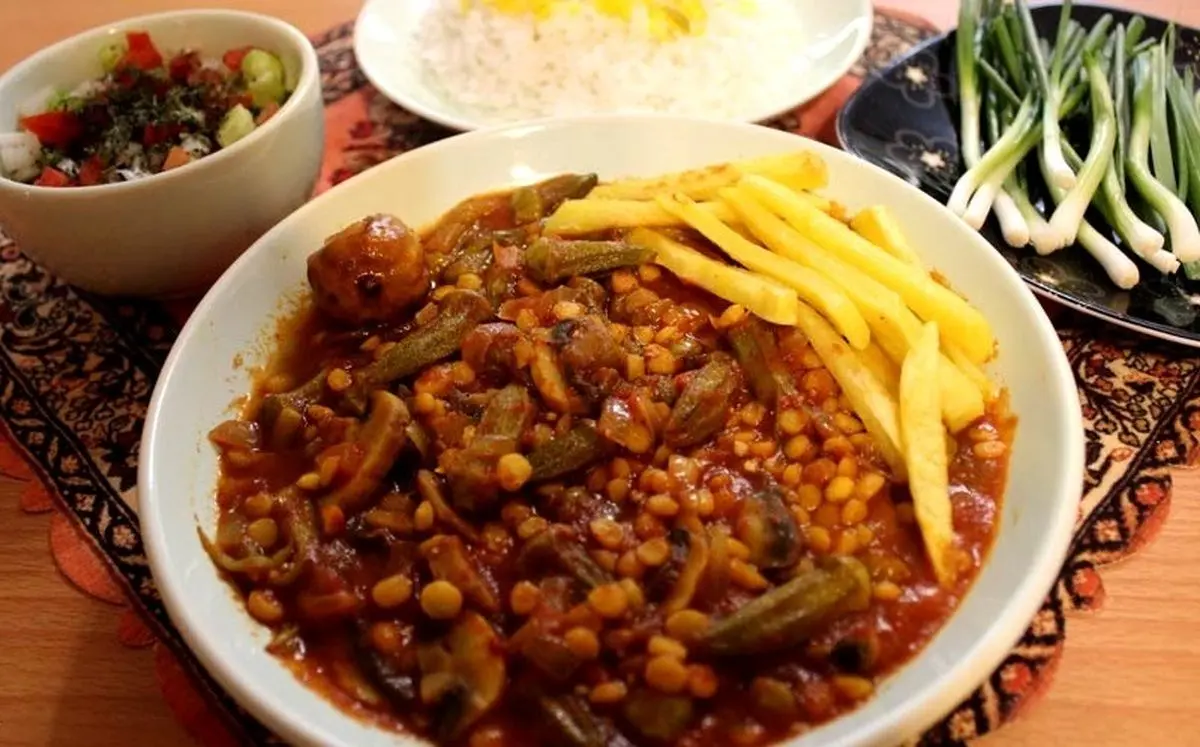 طرز تهیه خورشت بامیه با تمام فوت و فن