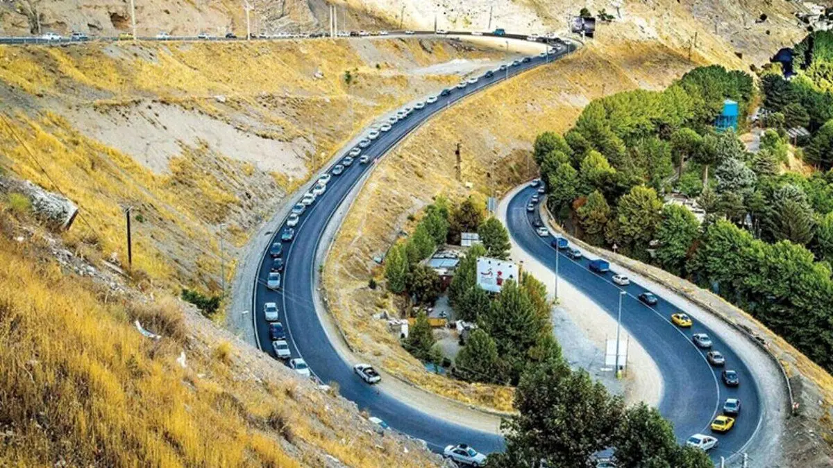 این دو روز کرج – چالوس و تهران – شمال یک‌طرفه می‌شود