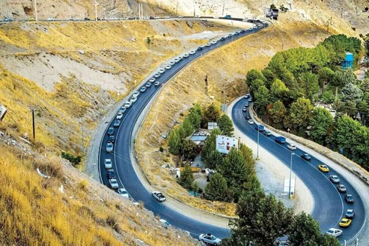 این دو روز کرج – چالوس و تهران – شمال یکطرفه میشود